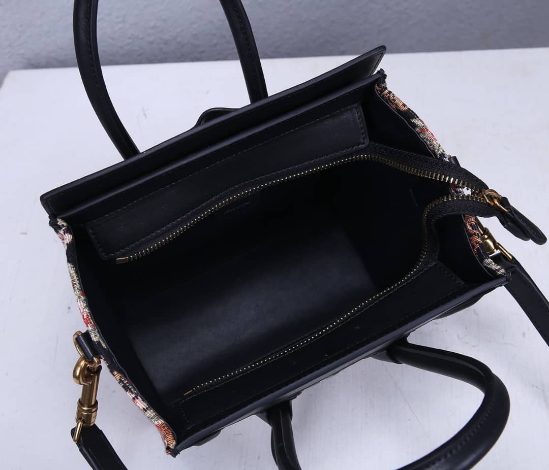 Ce1i*e Dupe Luggage Nano Shopper Replica Handbag