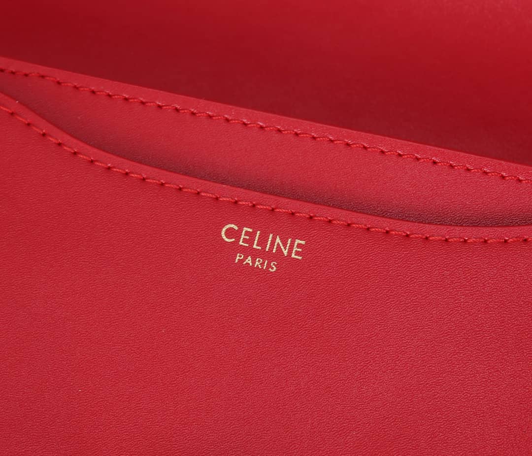 Ce1i*e Small Besace 16 Cowhide Replica Saddle Bag