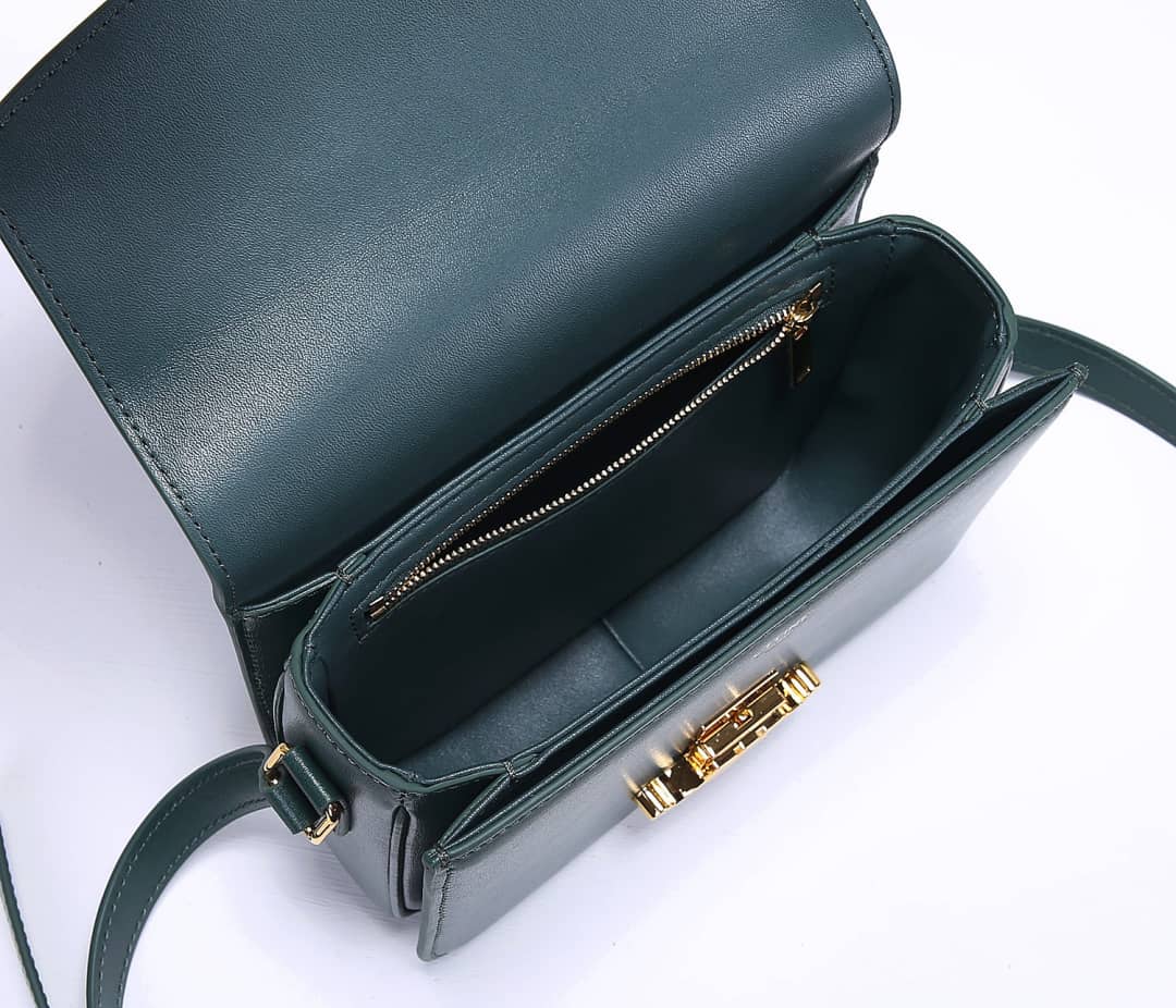 Ce1i*e Bag Dupe Triomphe Micro Luggage 18.5CM Replica Bag
