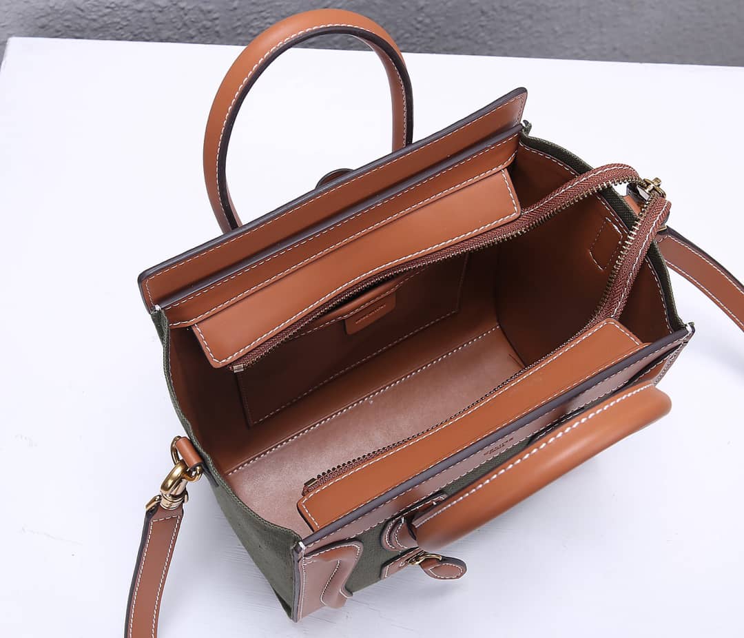 Ce1i*e Bag Dupe Luggage Nano Shopper Replica Handbag