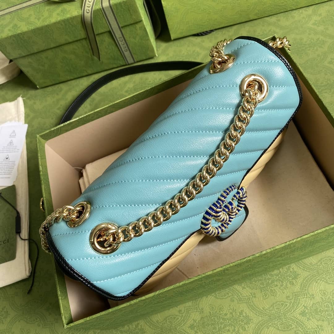 Gvc*1 Marmont GG Small matelassé Shoulder Bag Replica 443497