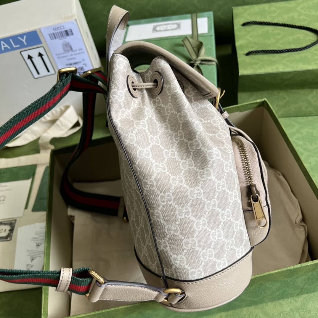 Gvc*1 Backpack With Interlocking G White 674147 Replica