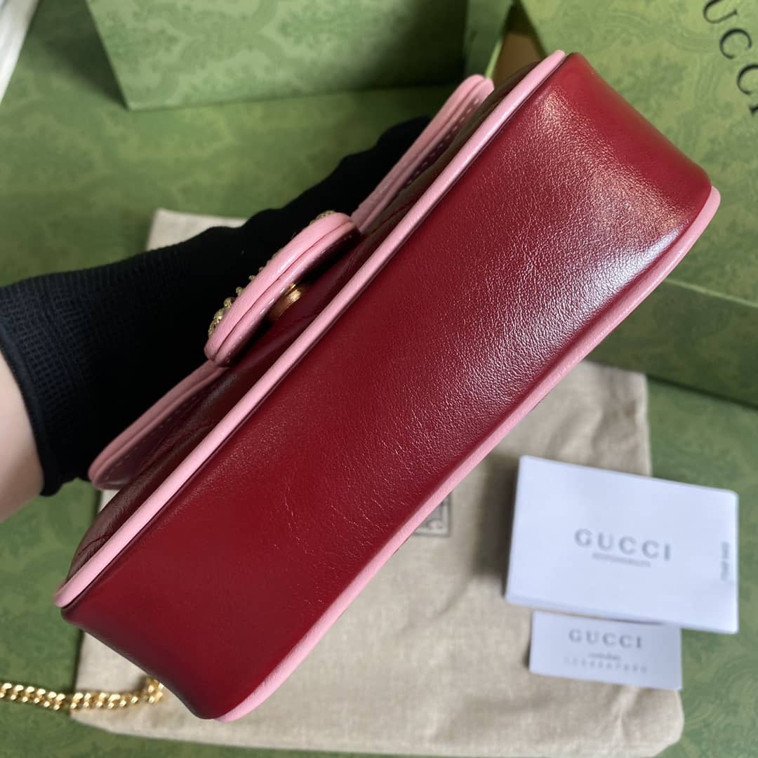 Gvc*1 Marmont GG Mini Chain Shoulder Bag Replica 574969