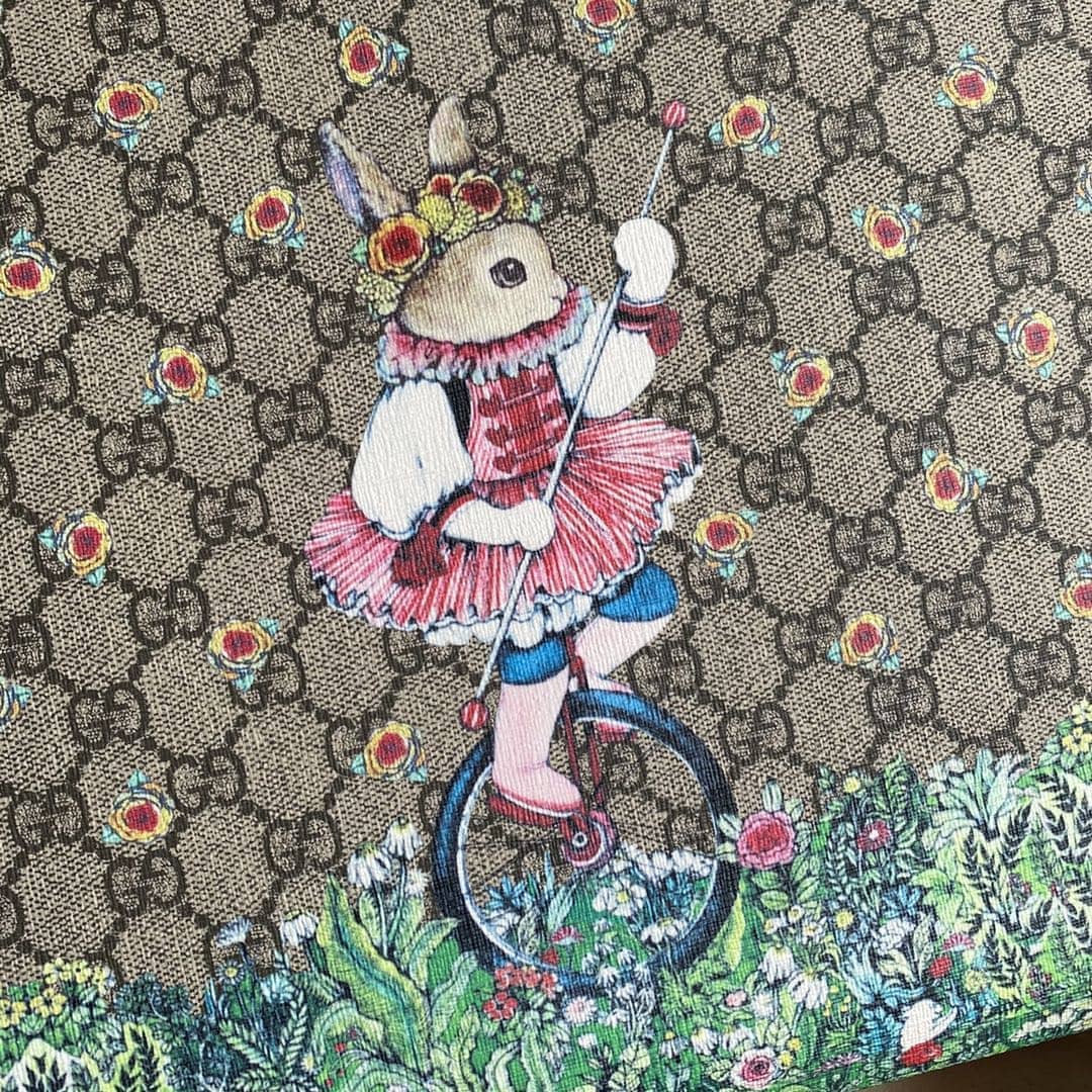 Gvc*1 Children Rabbit Print 605614 Replica Tote Bag