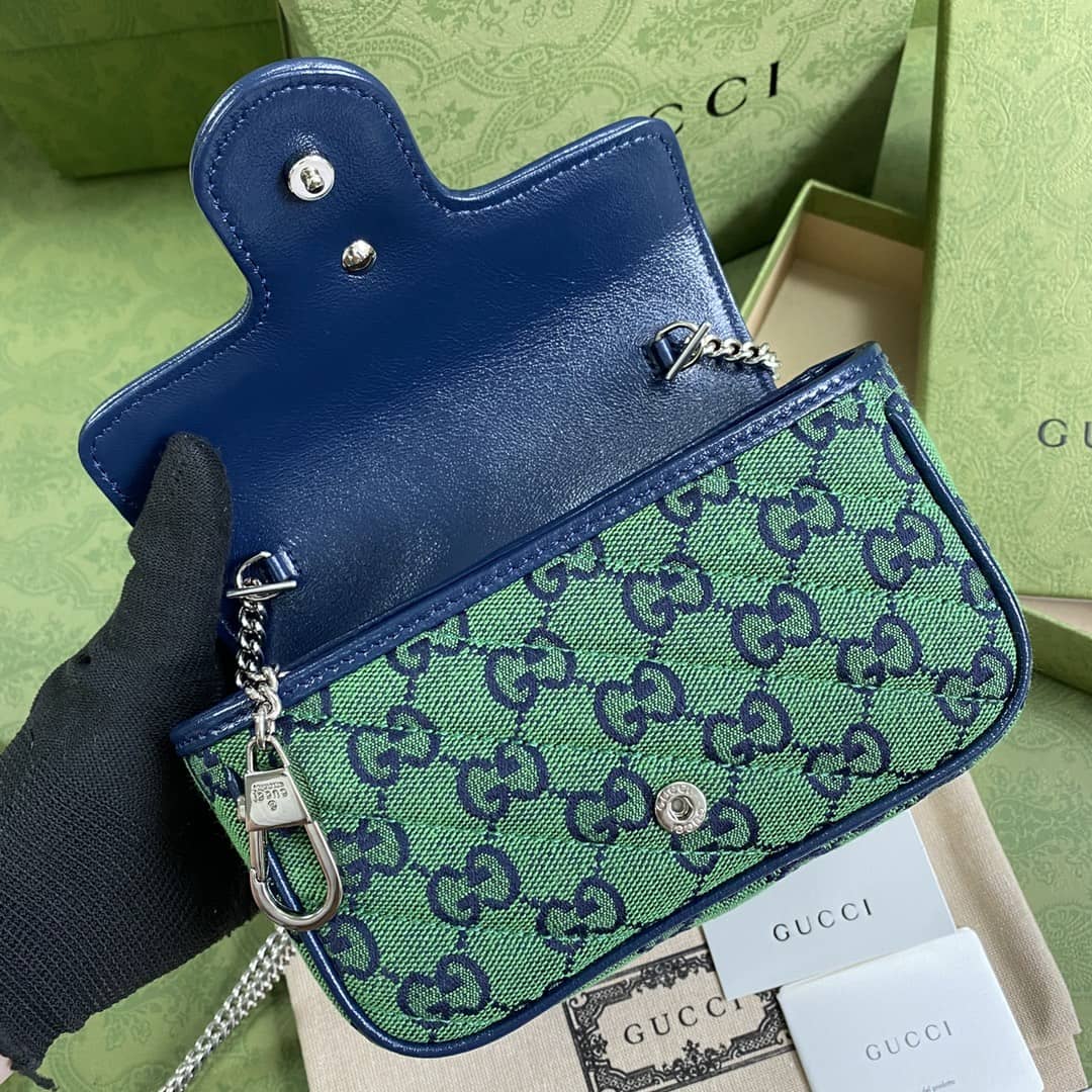 Gvc*1 GG Marmont Matelassé Mini Crossbody Bag Replica 476433