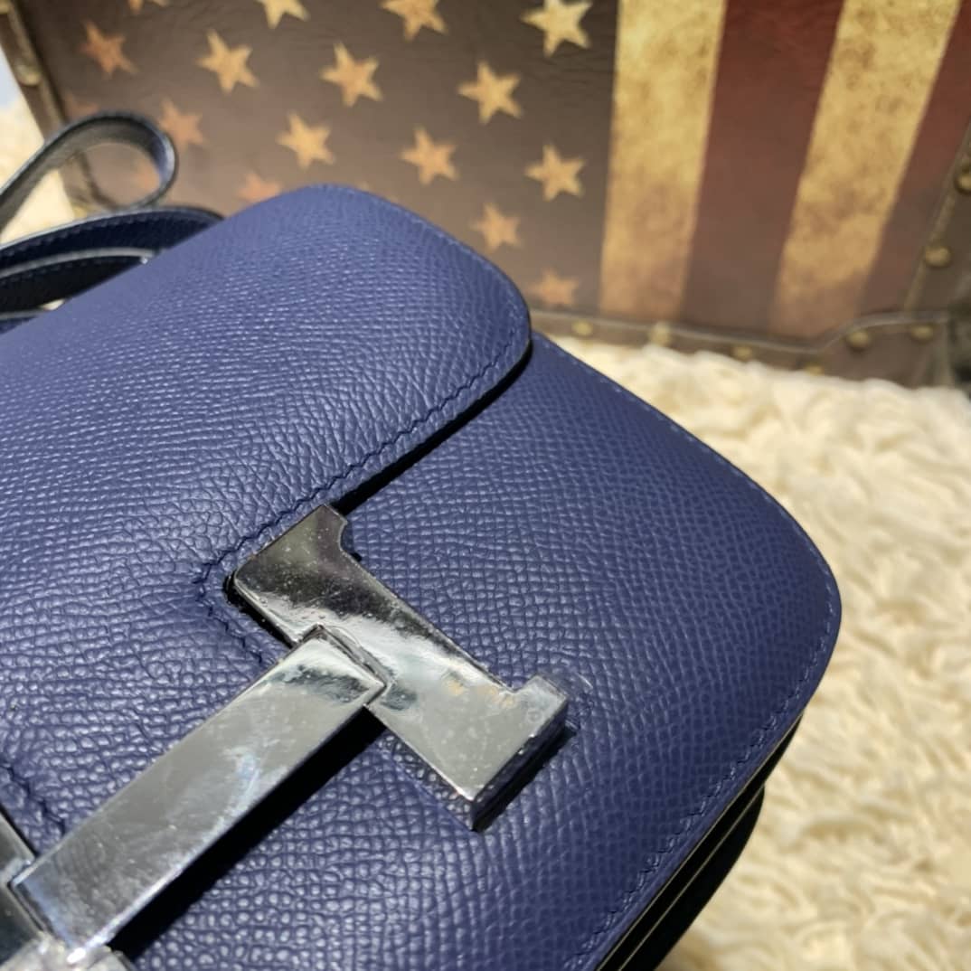 H**me5 Replica Constance Bag 18CM Epsom Leather