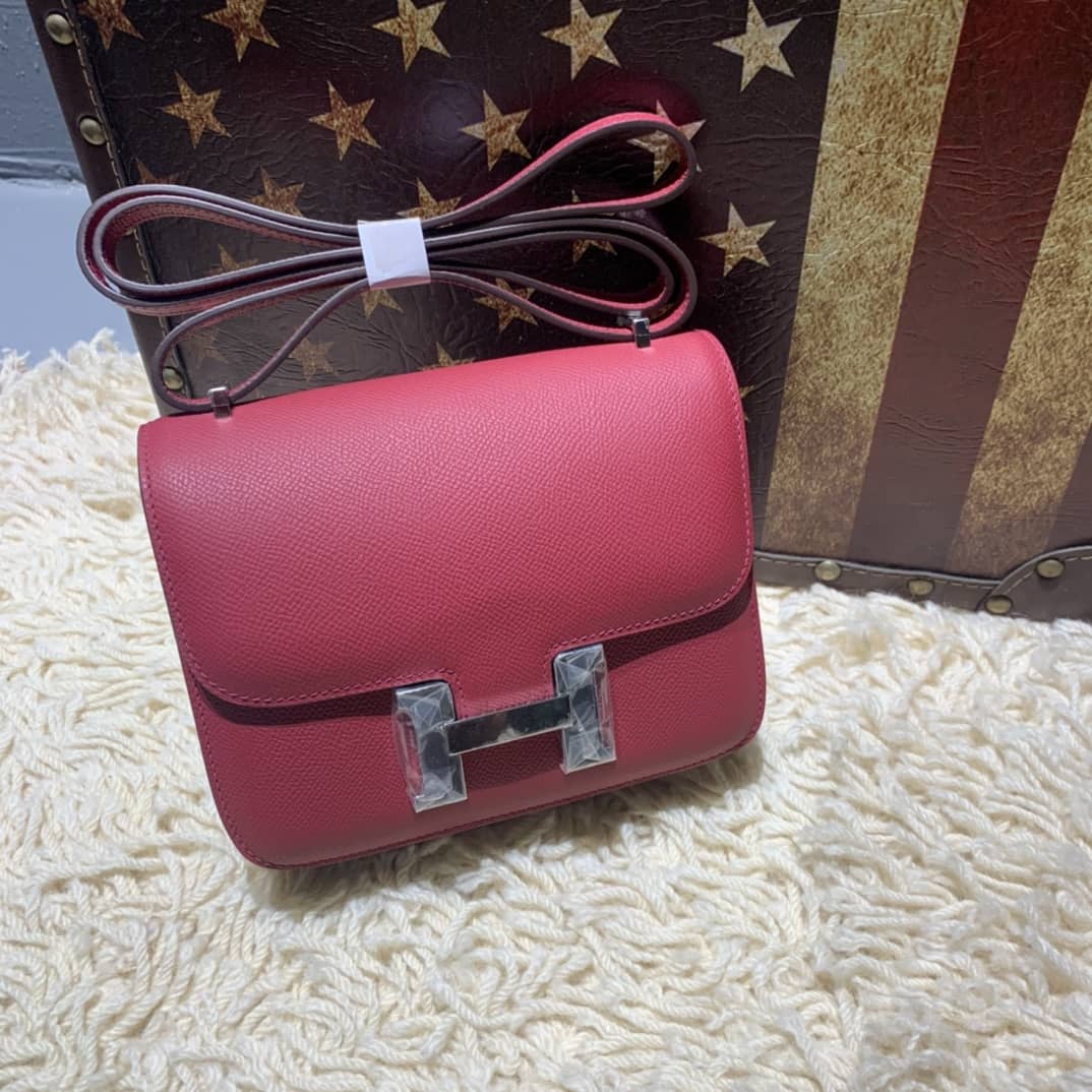 H**me5 Replica Constance Bag 18CM Epsom Leather