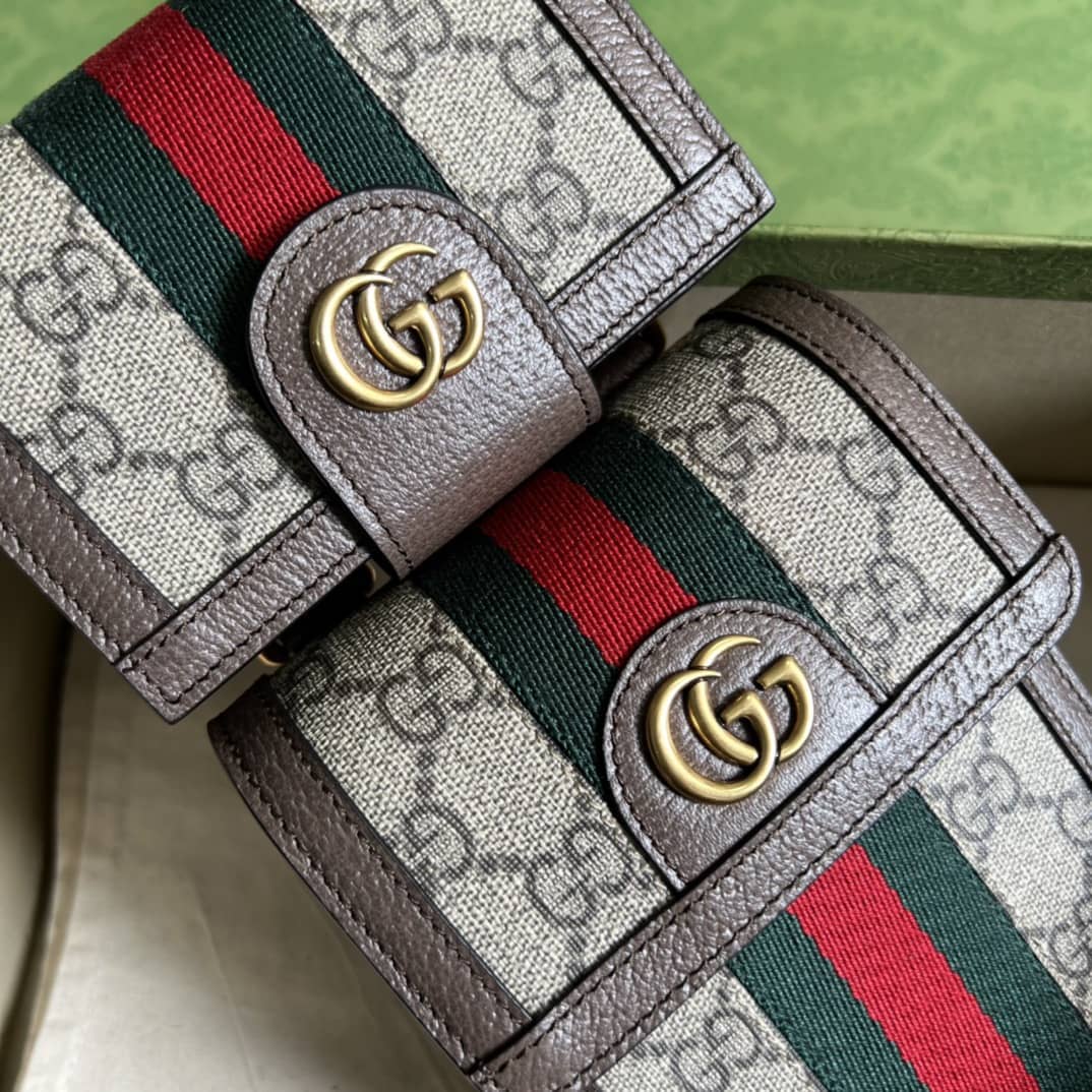 Gvc*1 Ophidia Mini Bag and Detachable Wallet 699173 Replica