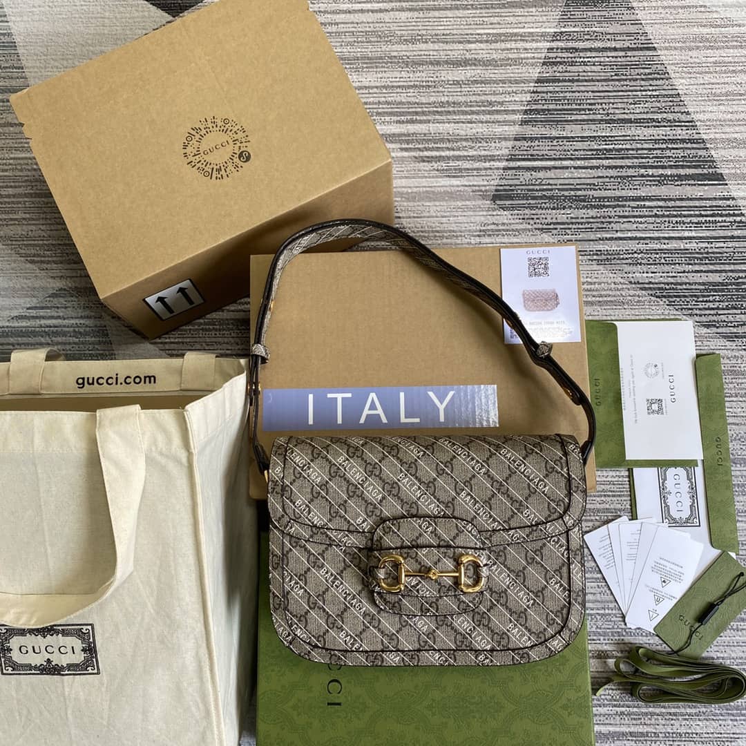 Gvc*1 1955 Horsebit Svp*me Shoulder Bag Replica 602204