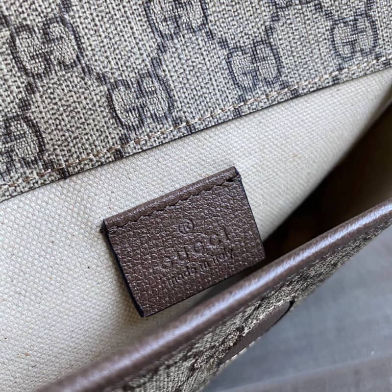 Gvc*1 Neo Vintage GG Svp*me Belt Bag Replica Brown 493930