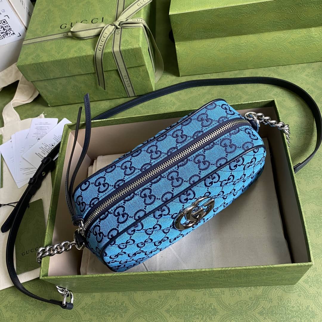 Gvc*1 Marmont Dupe GG Small Matelassé Shoulder Bag Replica 447632