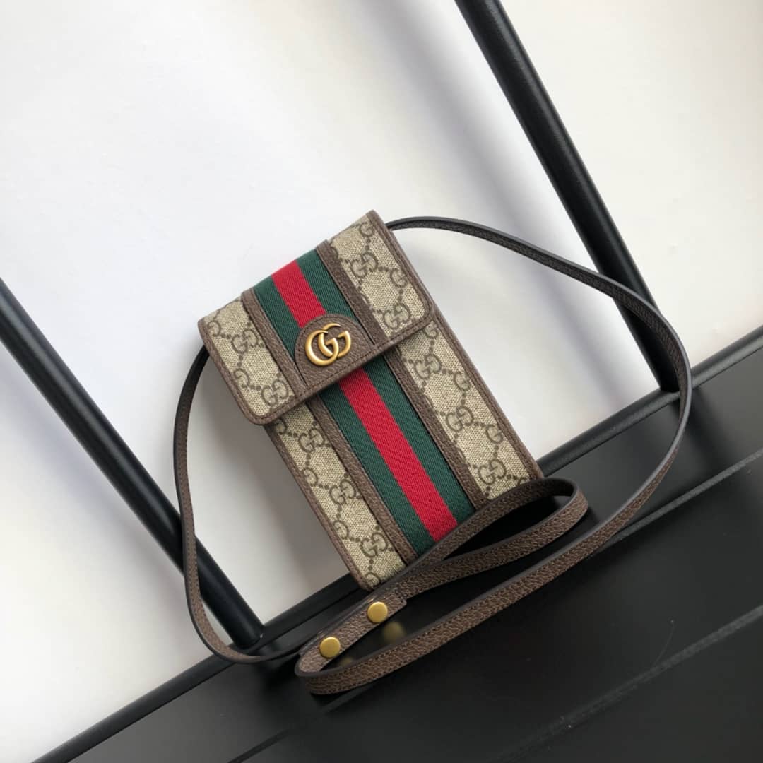 Gvc*1 Ophidia GG Mini Bag Replica Brown 625757