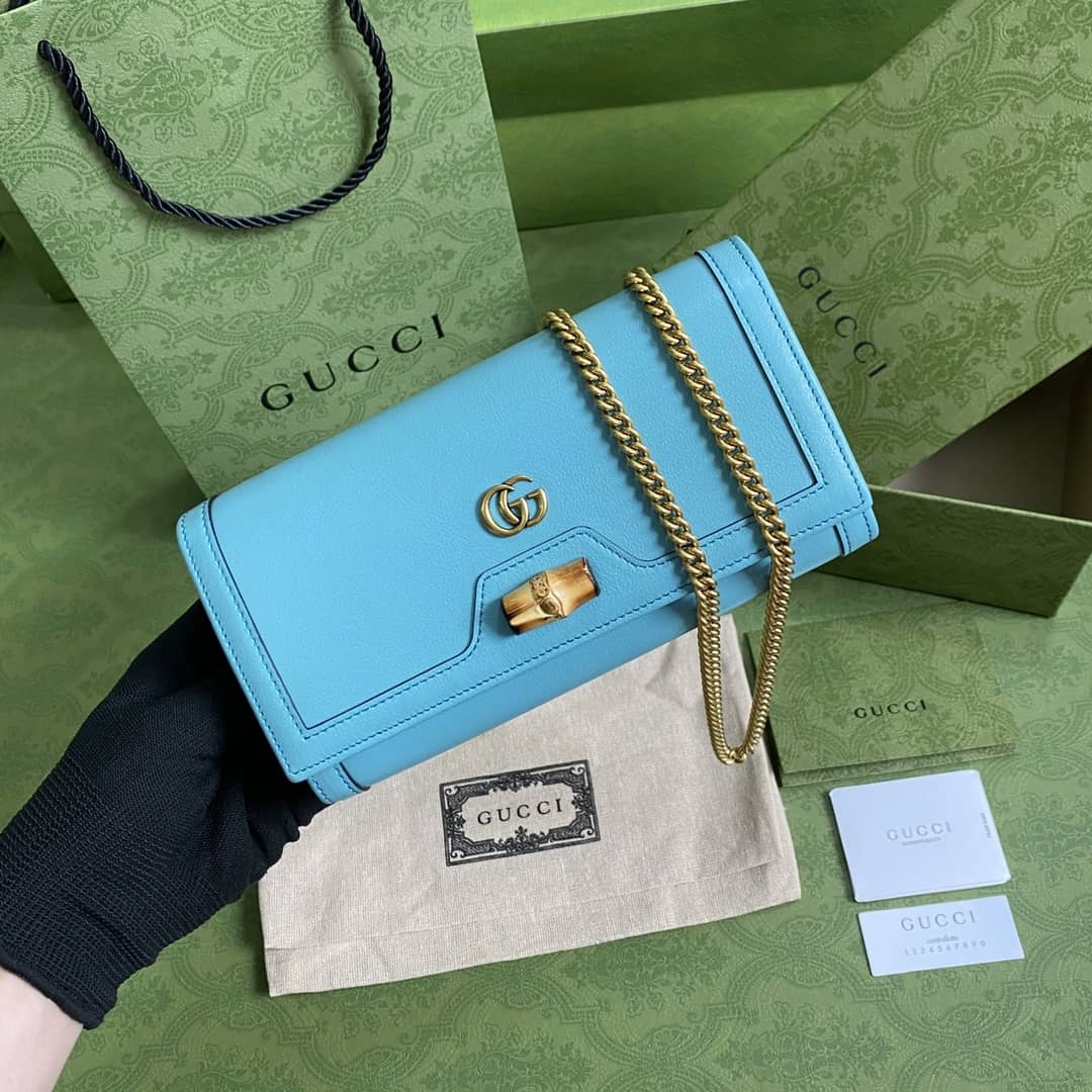 Gvc*1 Diana Bamboo Chain Wallet Replica 658243