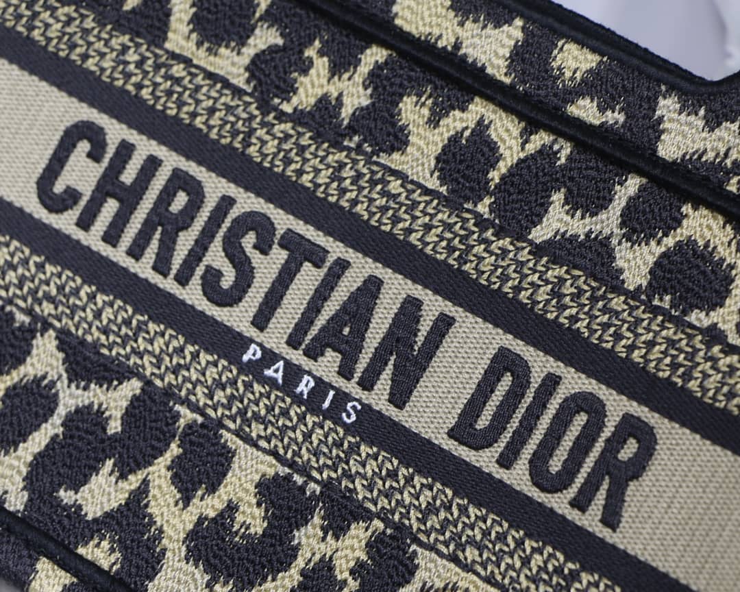Chr1st1an D10r CD Book Embroidery Replica Tote