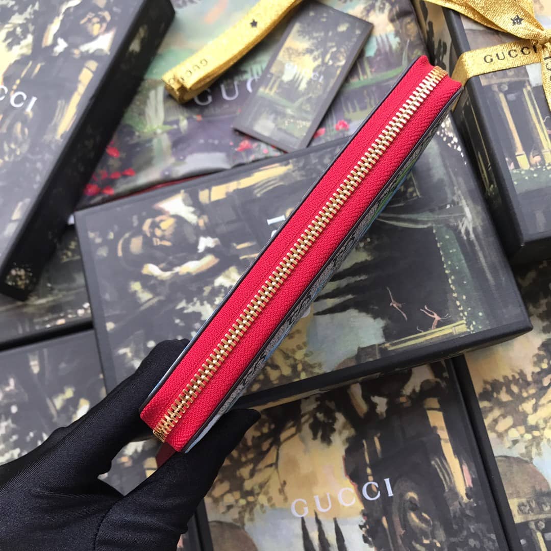 Gvc*1 Bloom Dupes Full Zipper Wallet 404071