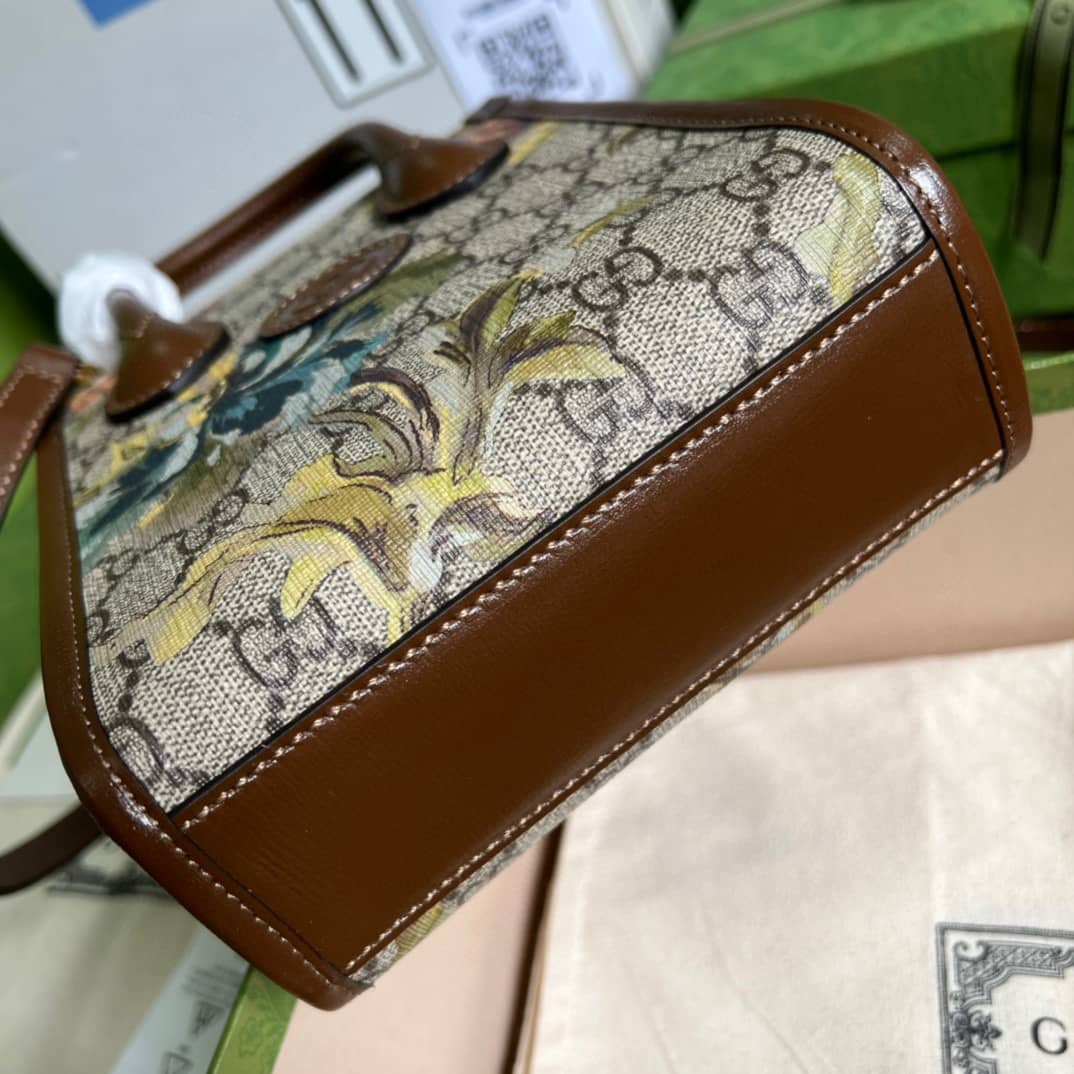 Gvc*1 Mini Tote With Interlocking 671623 Replica Bag