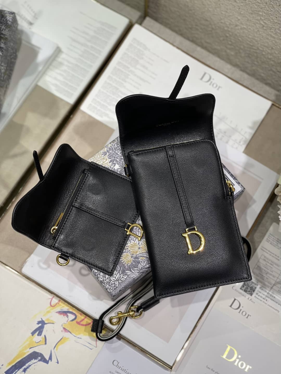 D10r Saddle Bag Dupe Vertical Pouch