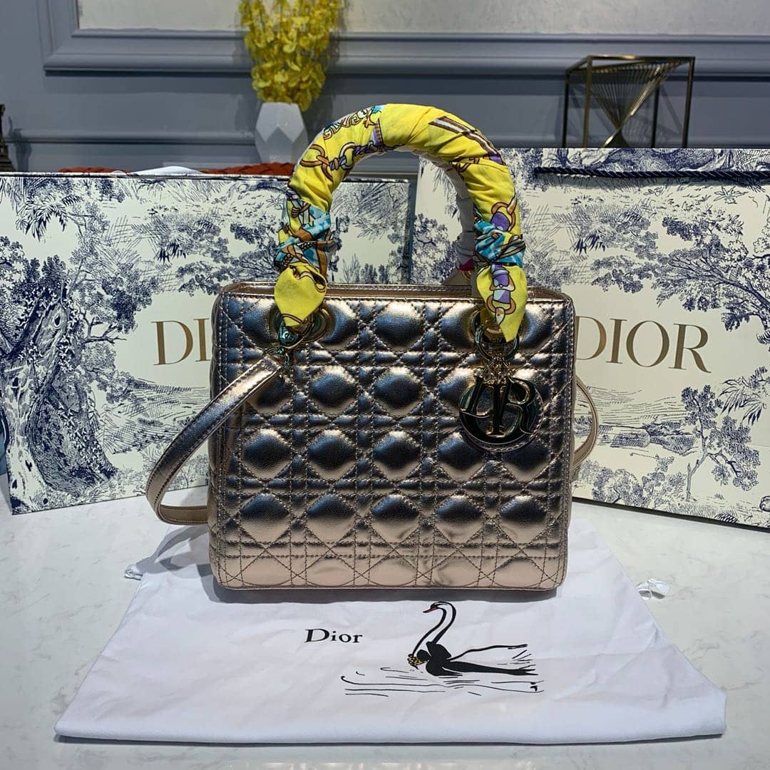 Chr1st1an D10r Lady D10r 24CM Replica Bag