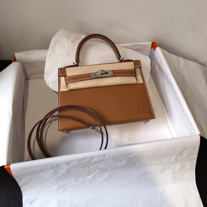 H**me5 Kelly Dupe 20 Epsom Leather Replica Bag