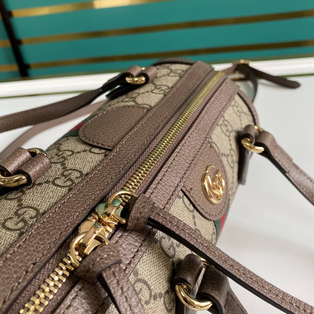 Gvc*1 Ophidia GG Small Boston Bag Replica 602577