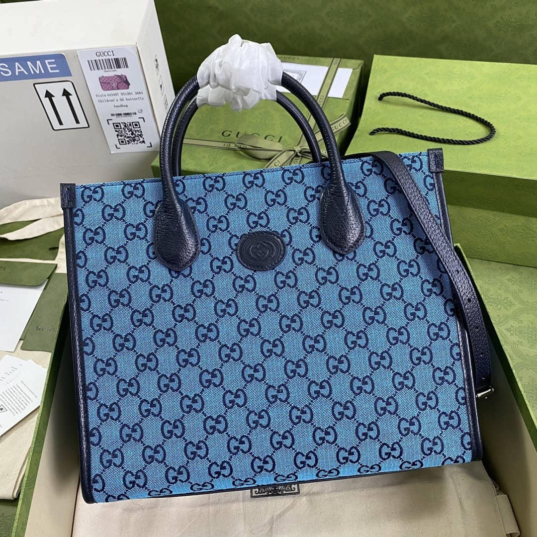 Gvc*1 Les Pommes Small GG 2Way Tote Replica 659983