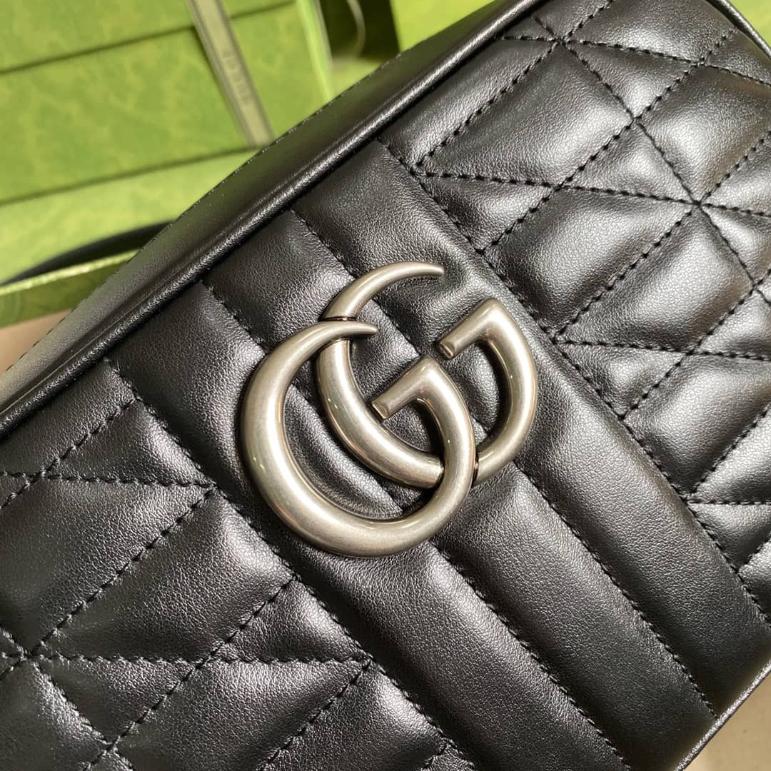 Gvc*1 Marmont Dupe GG Small Matelassé Shoulder Bag Replica 447632