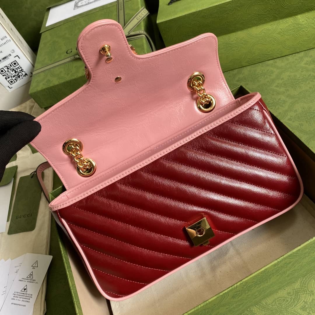 Gvc*1 Marmont GG Small matelassé Shoulder Bag Replica 443497