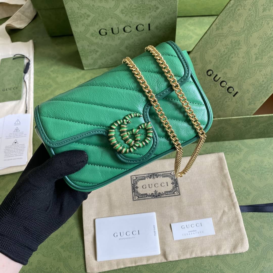 Gvc*1 Marmont GG Mini Chain Shoulder Bag Replica 574969