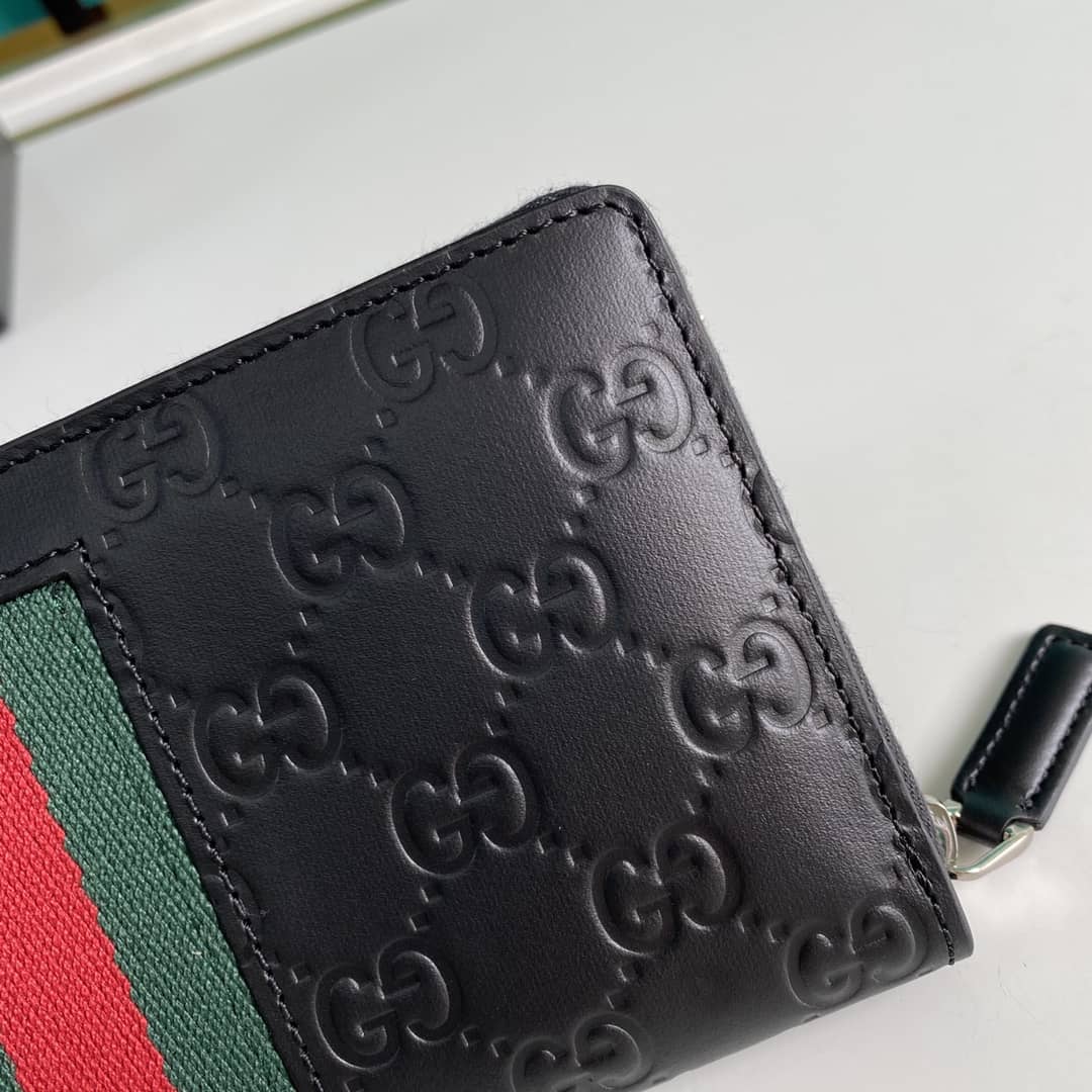 Gvc*1 Web GG Svp*me Around Zip Wallet Replica 408831