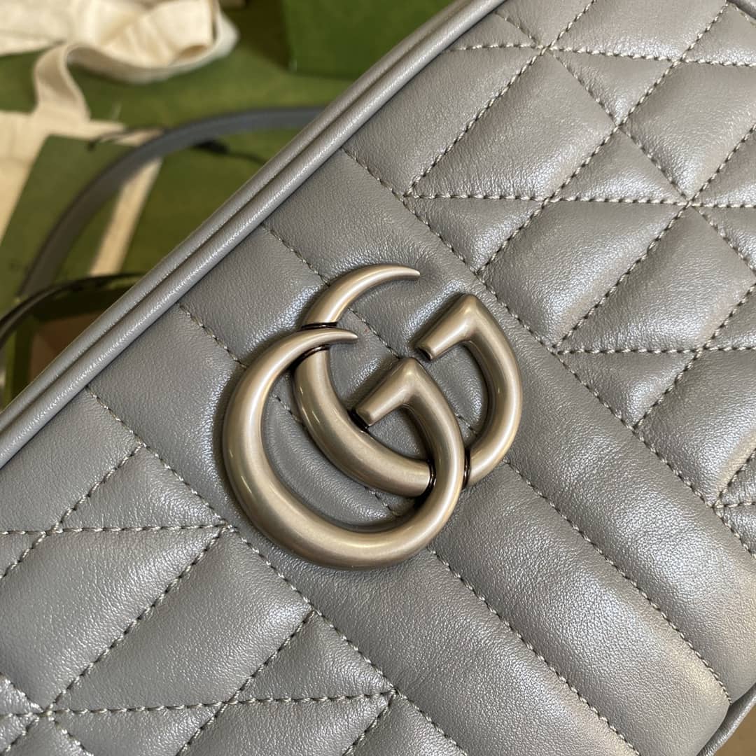 Gvc*1 Marmont Dupe GG Small Matelassé Shoulder Bag Replica 447632