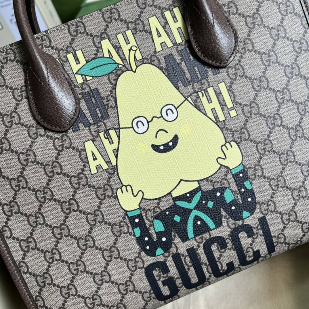 Gvc*1 Pear Print Small Tote 703256 Replica Bag