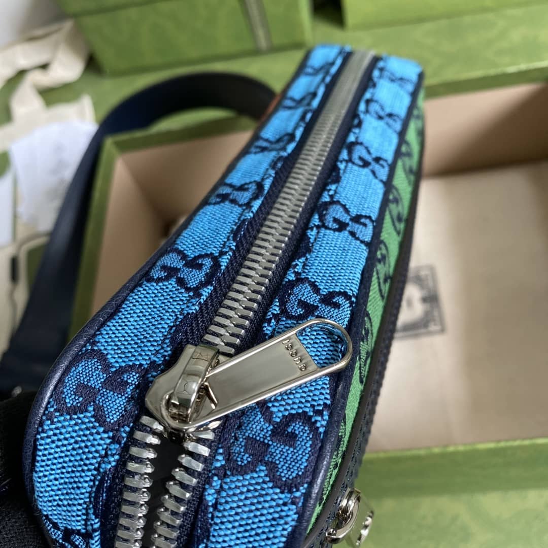 Gvc*1 GG Multicolor Belt Bag Replica 658657