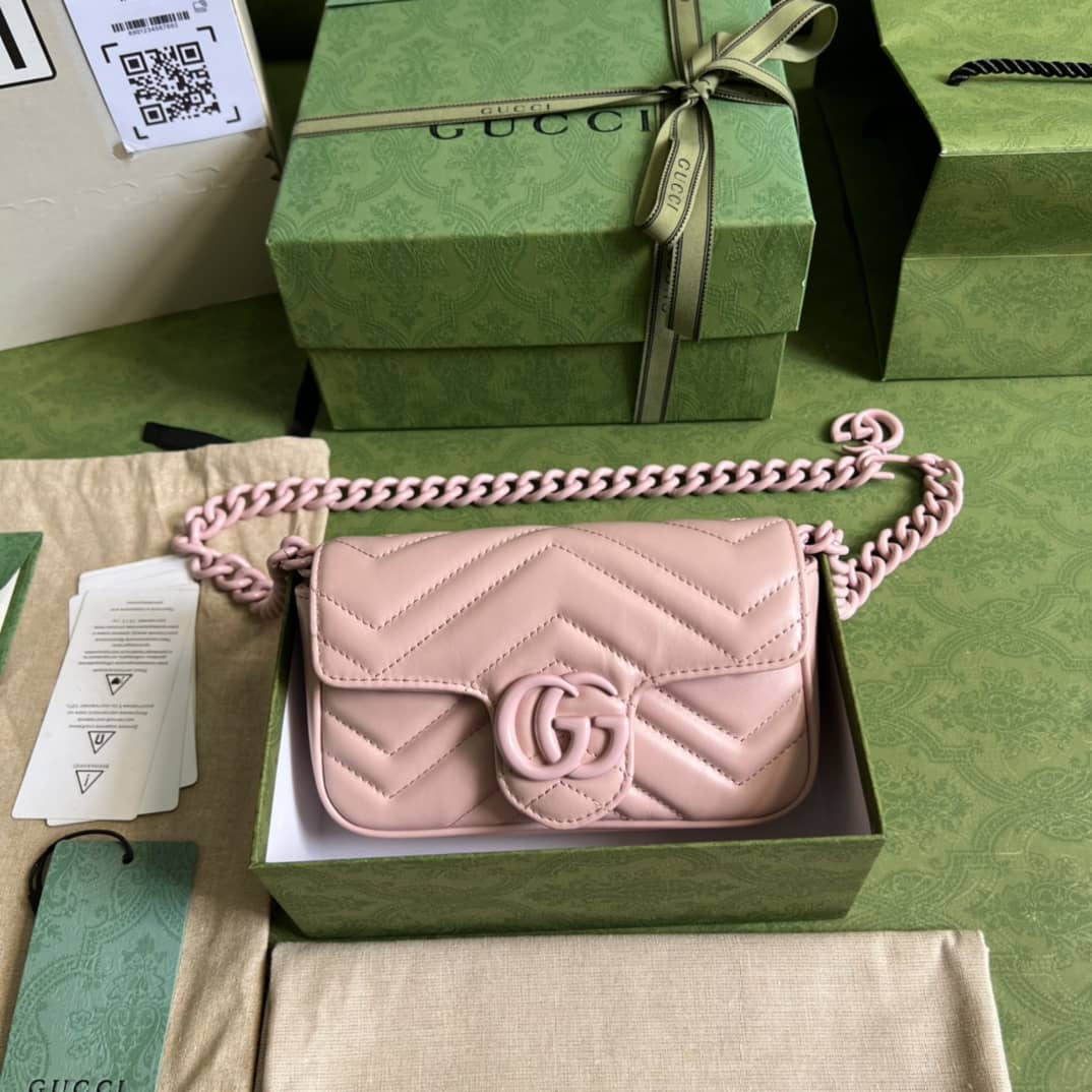 Gvc*1 GG Marmont Belt Bag 699757 Replica Crossbody Bag