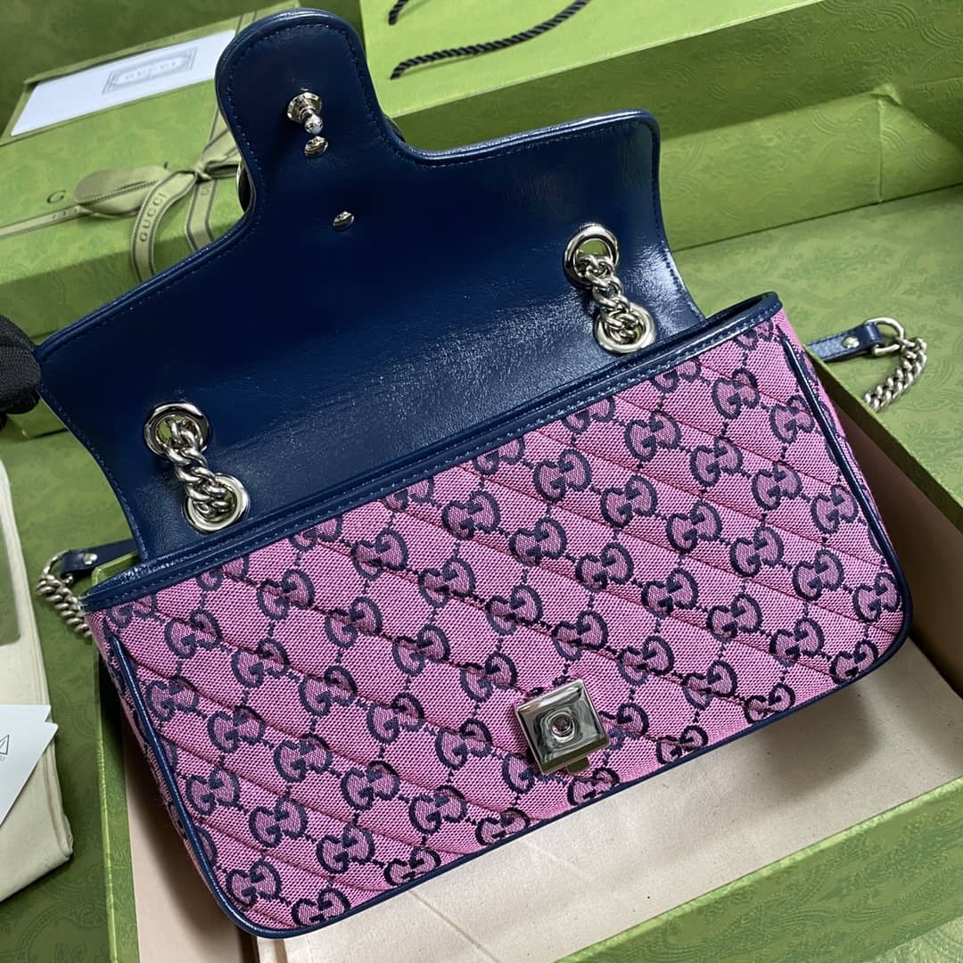 Gvc*1 Marmont GG Small matelassé Shoulder Bag Replica 443497