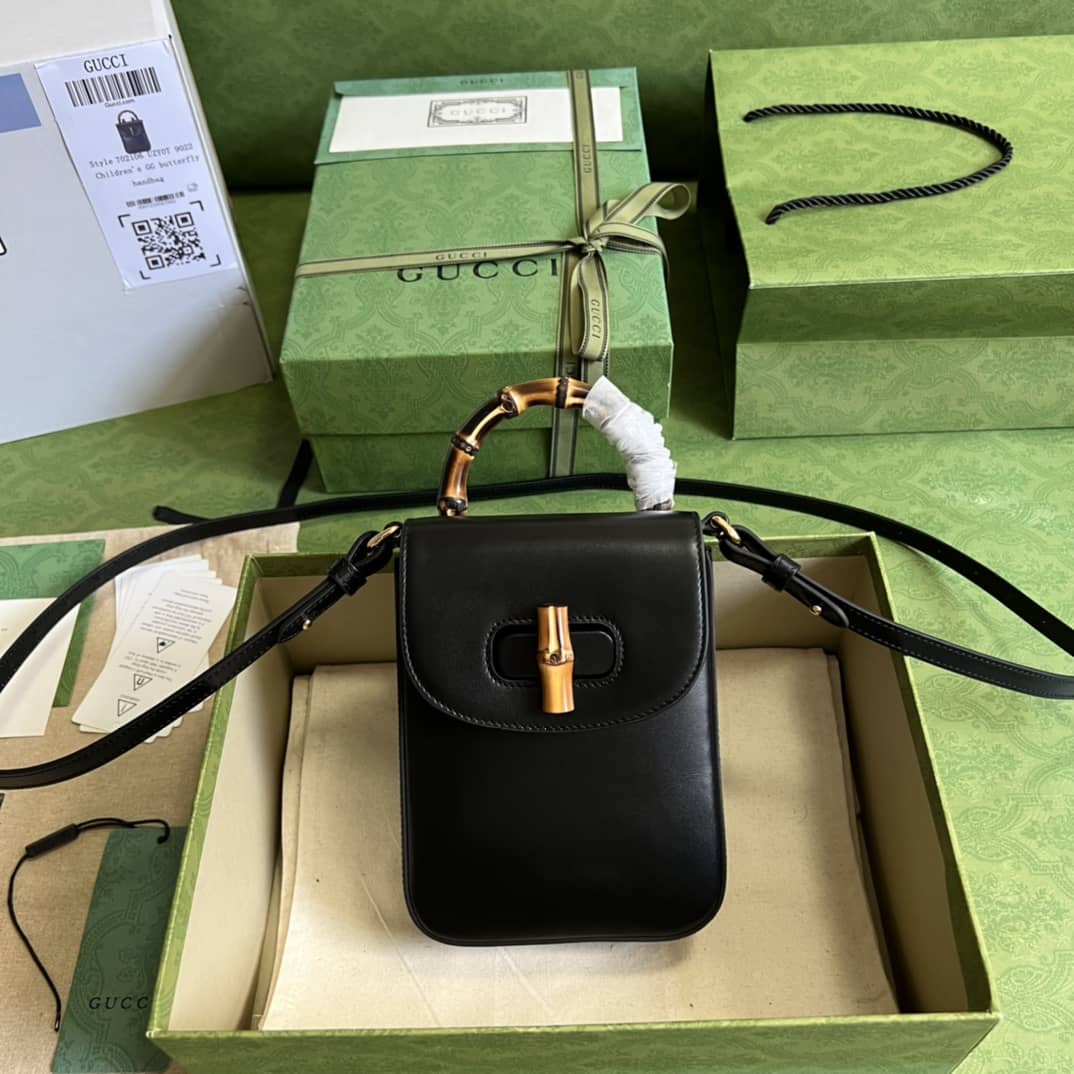 Gvc*1 Bamboo Mini Crossbody Handbag 702106 Replica