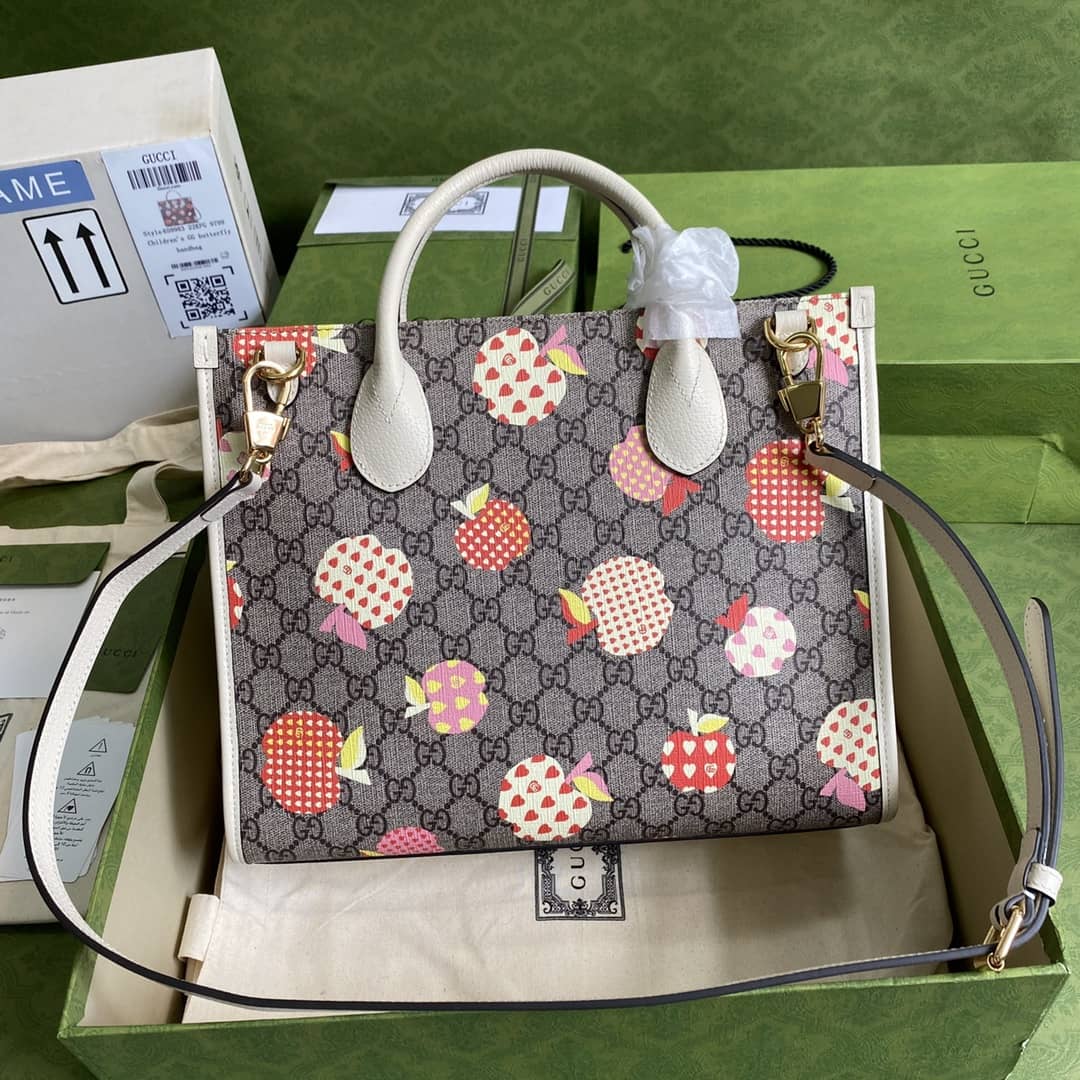 Gvc*1 Les Pommes Small GG 2Way Tote Replica 659983