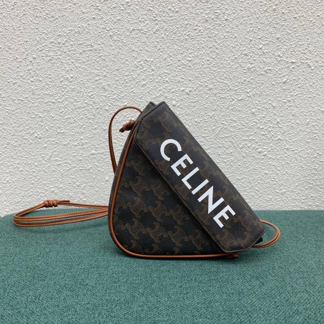 Ce1i*e Triomphe Bag Dupe Canvas Print Replica Bag