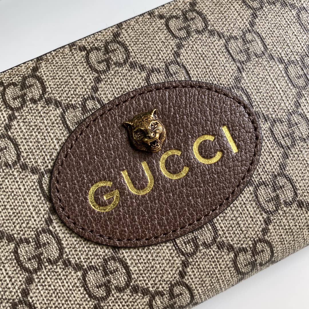 Gvc*1 Vintage GG Neo Svp*me Long Zipper Wallet Replica 473953