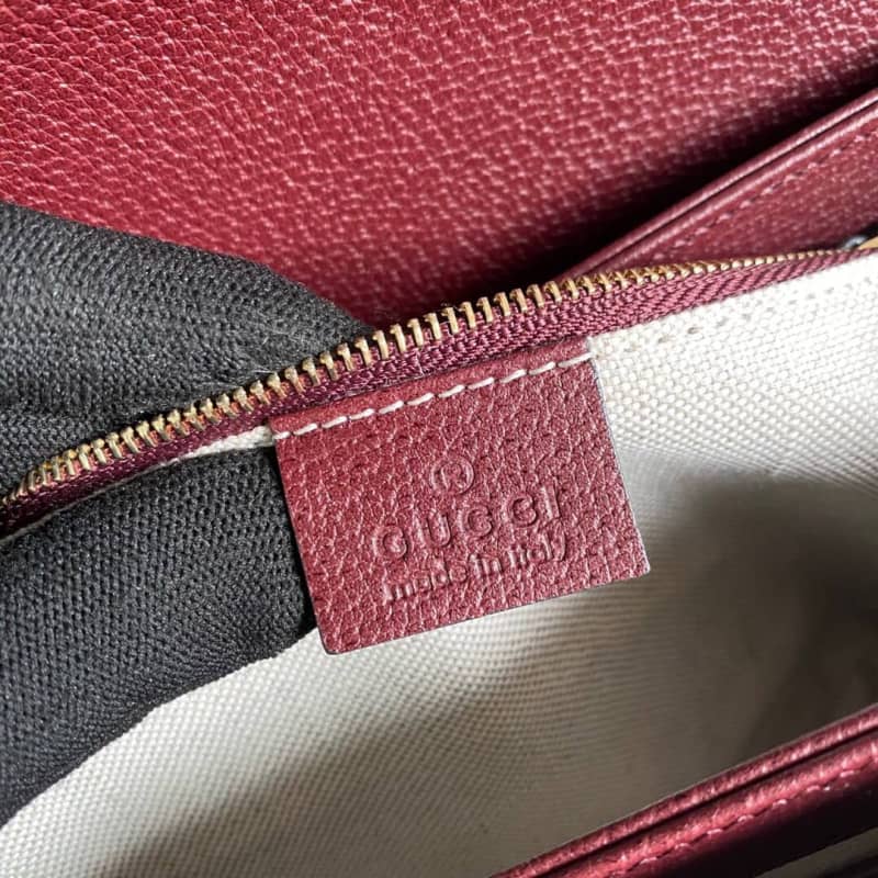 Gvc*1 Horsebit 1955 Shoulder Bag Replica Red 602204