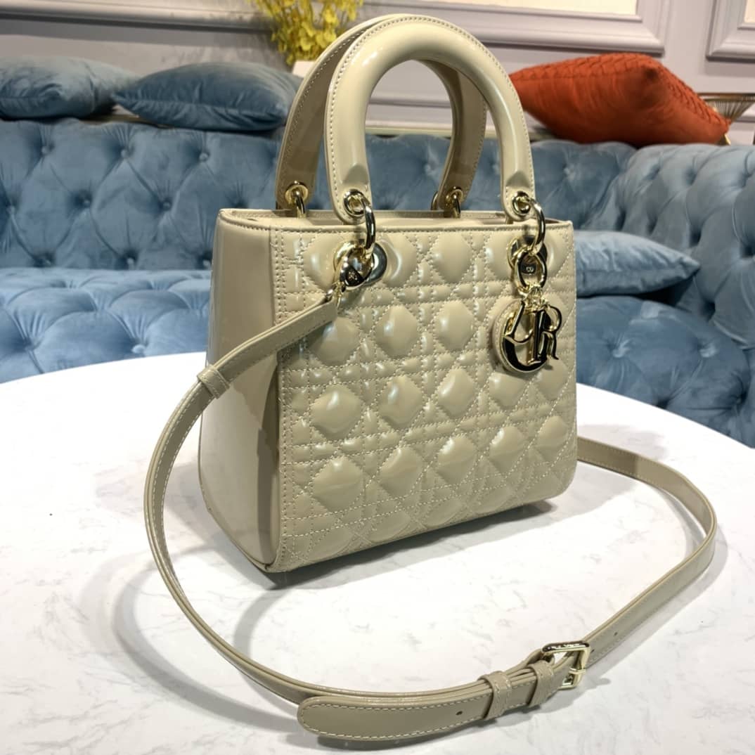 Chr1st1an D10r Lady D10r 24CM Replica Bag