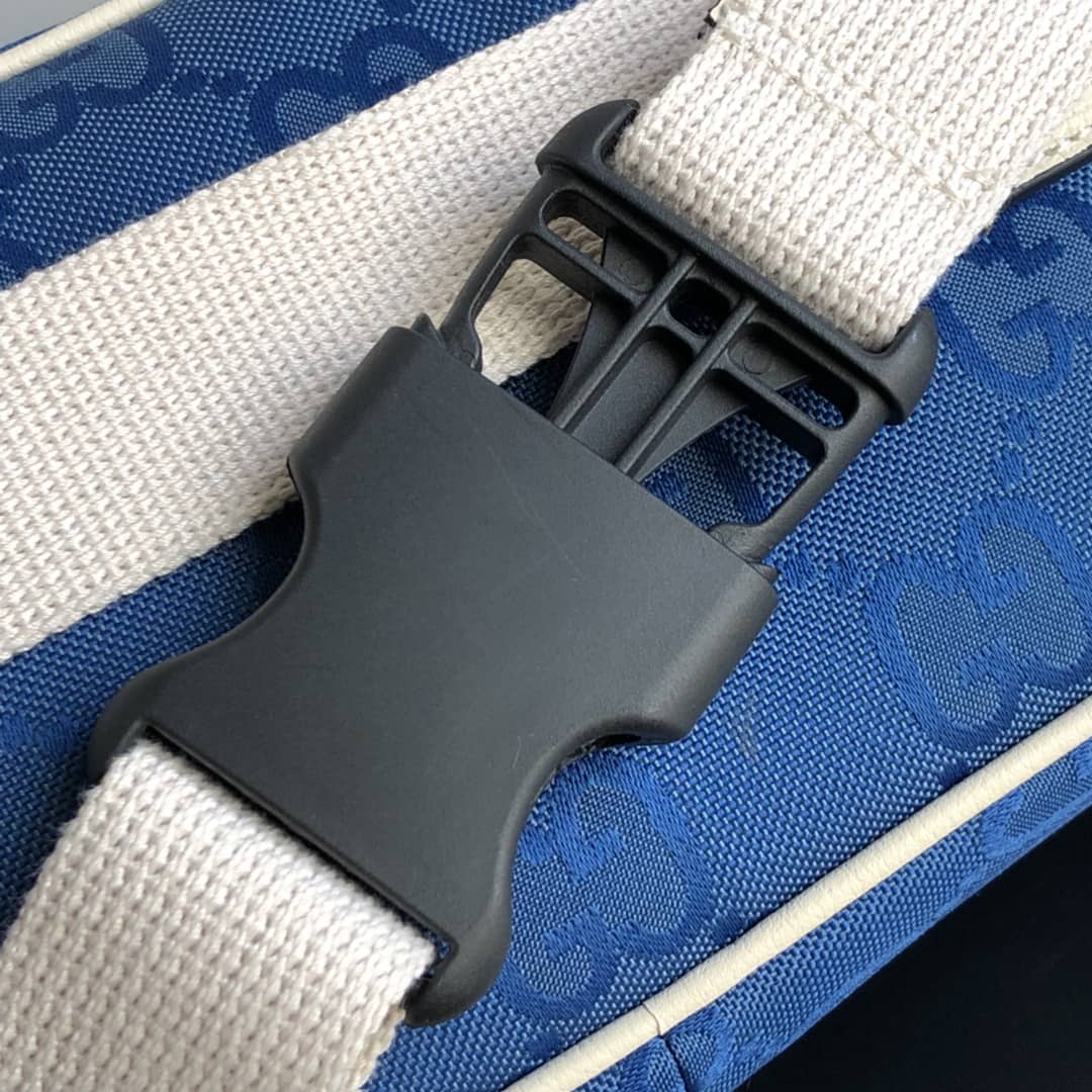 Gvc*1 Off The Grid GG Belt Bag Replica Blue 631341