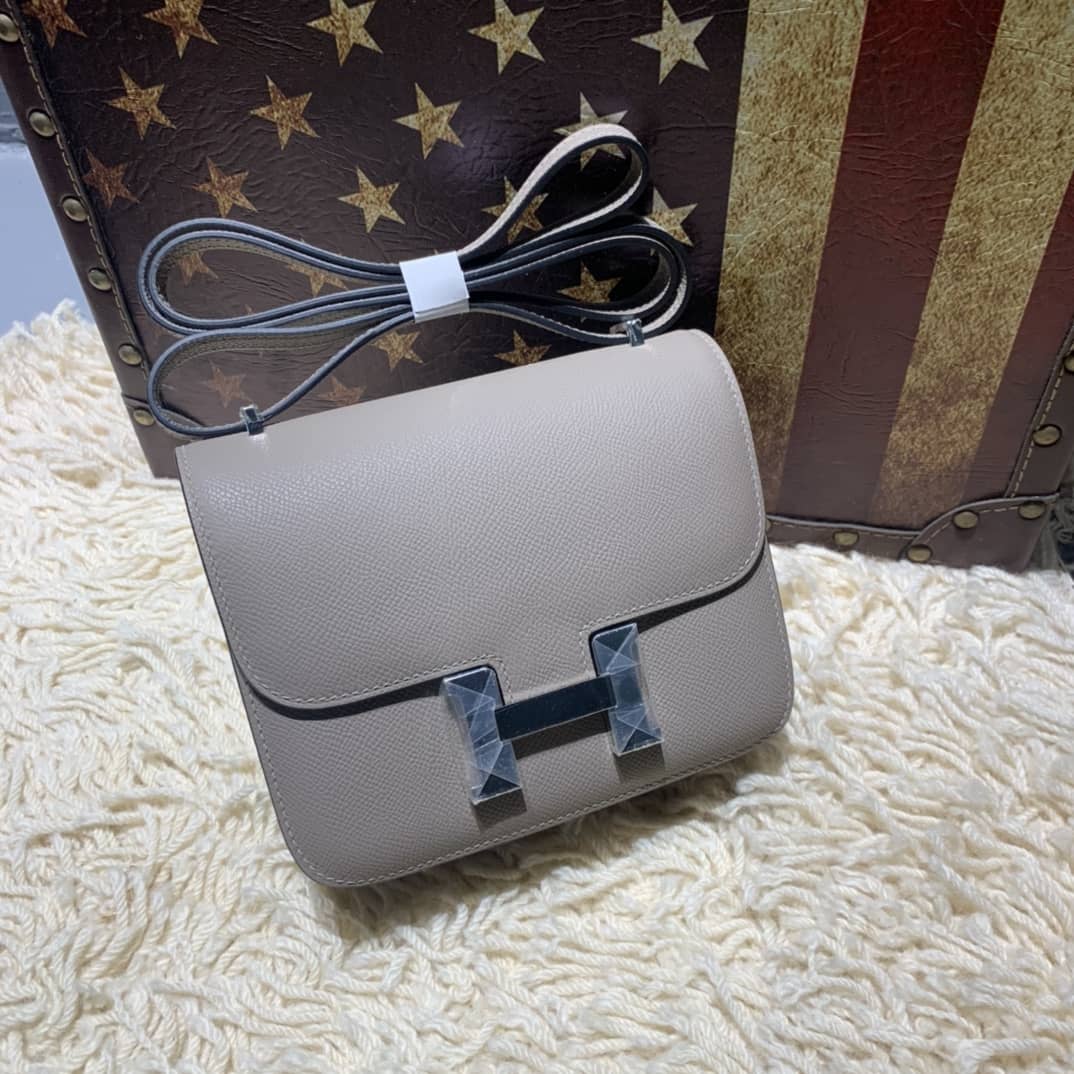 H**me5 Replica Constance Bag 18CM Epsom Leather