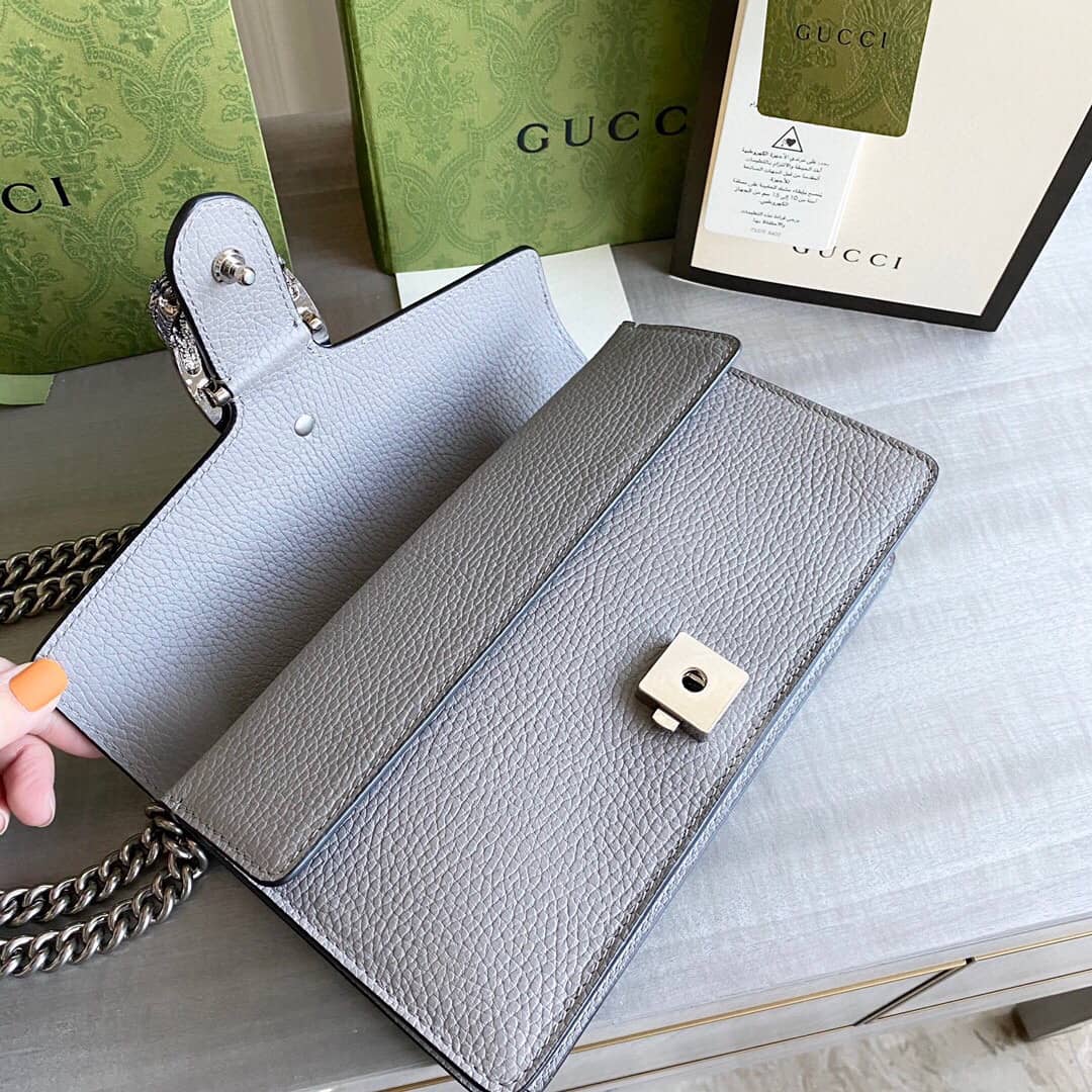 Gvc*1 GG Dionysus Small Shoulder Bag Replica Gray 499623