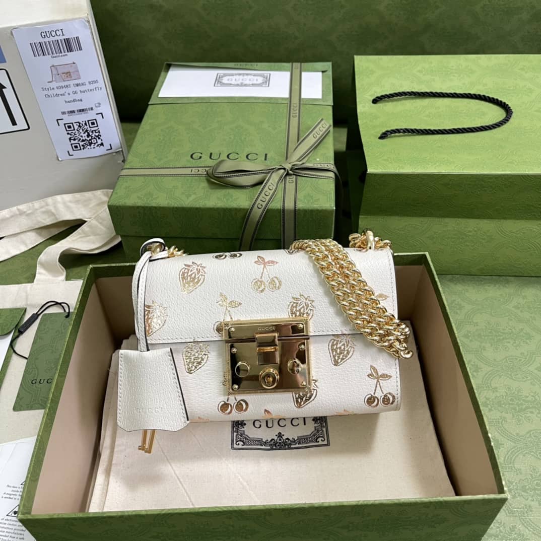 Gvc*1 Padlock GG Small Shoulder Bag Replica 409487