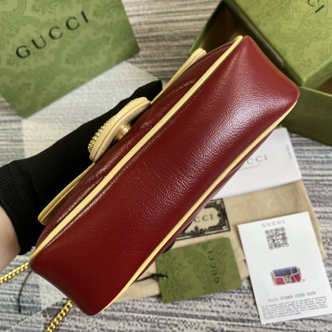 Gvc*1 Marmont GG Mini Chain Shoulder Bag Replica 574969