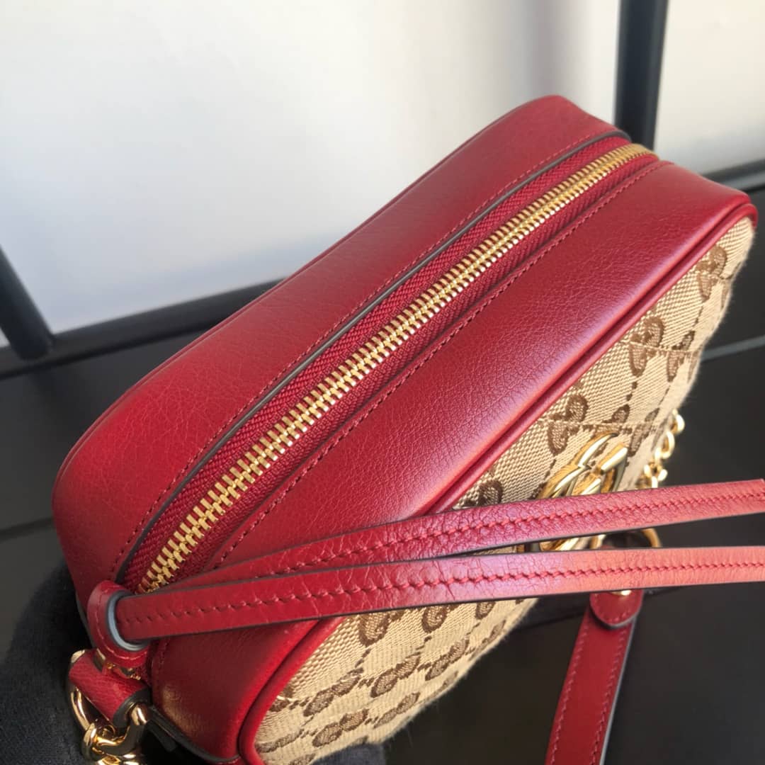 Gvc*1 GG Marmont Matelassé Mini Bag Replica Brown 448065