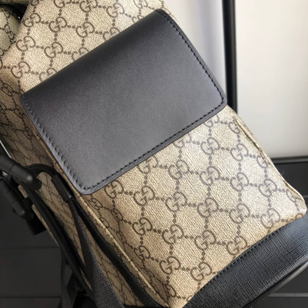 Gvc*1 Soft GG Svp*me Canvas Replica Backpack Beige 450958
