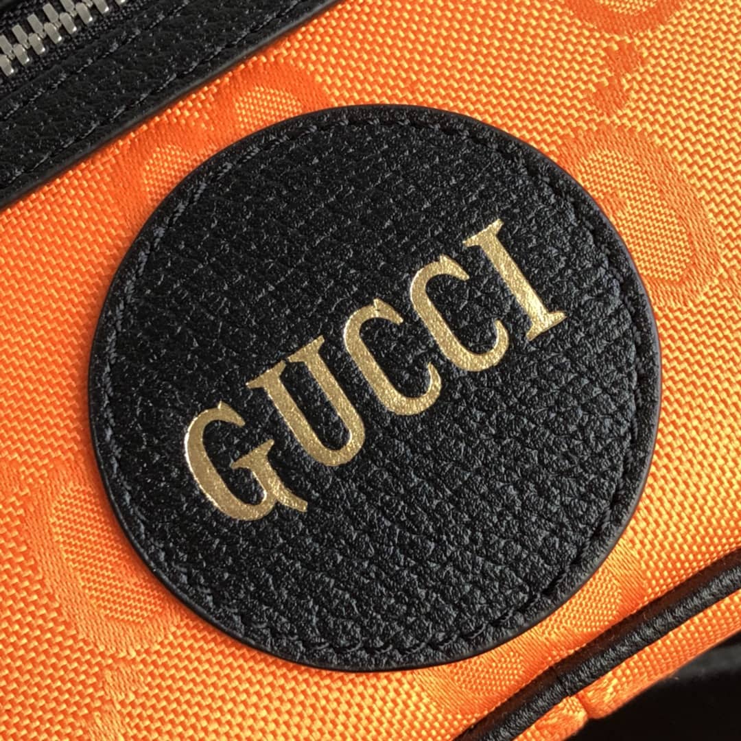 Gvc*1 Off The Grid GG Belt Bag Replica Orange 631341