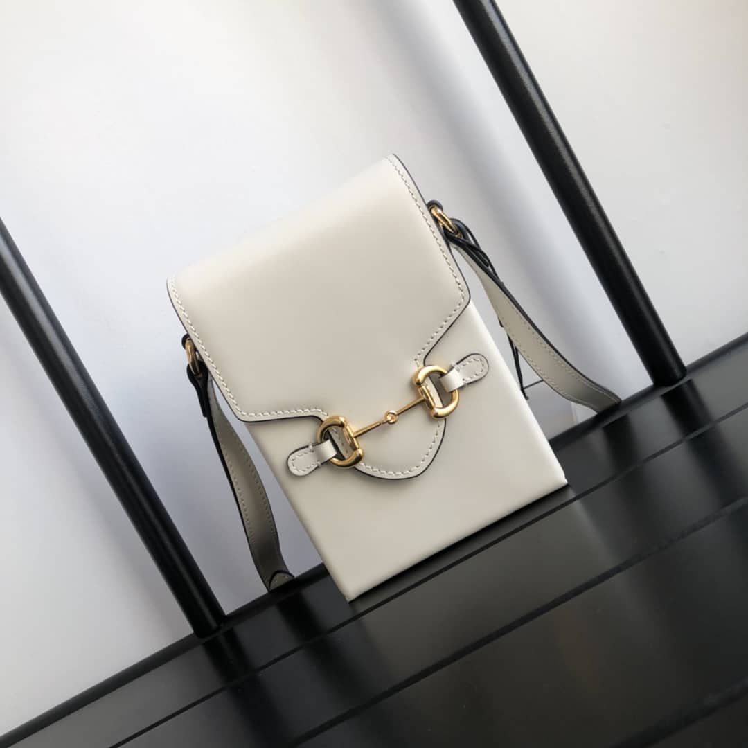 Gvc*1 Horsebit 1955 Mini Bag Replica White 625615