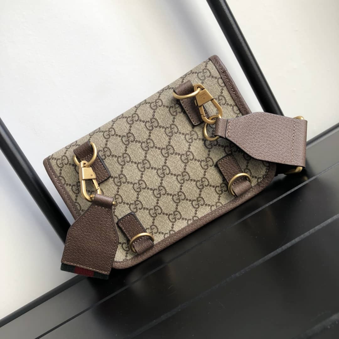 Gvc*1 Gvc*1totem Web GG Svp*me Messenger Bag Replica 489617